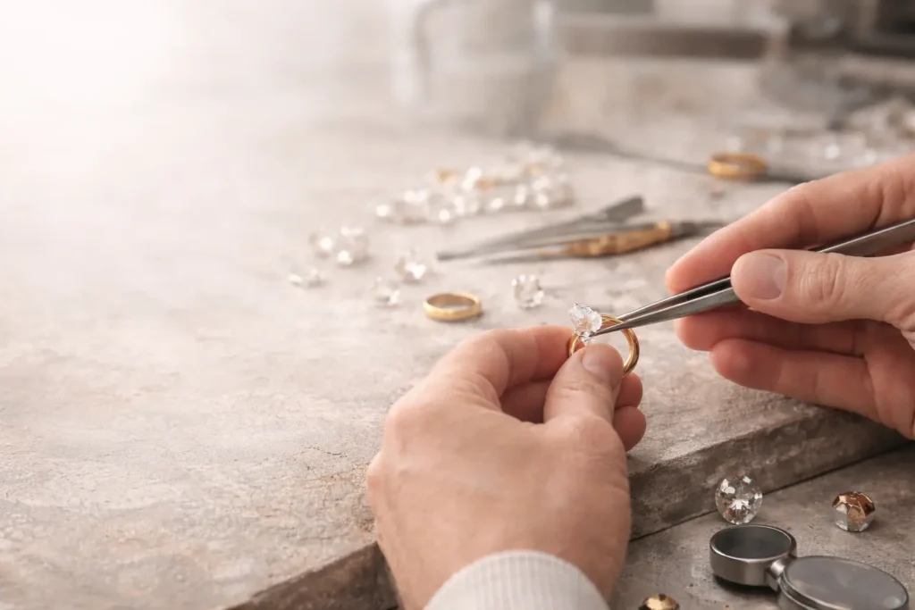 Factory-direct custom fine jewelry manufacturing process